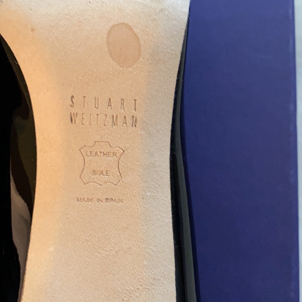Stuart Weitzman Beautiful Patentleather Logo Shoes - image 4